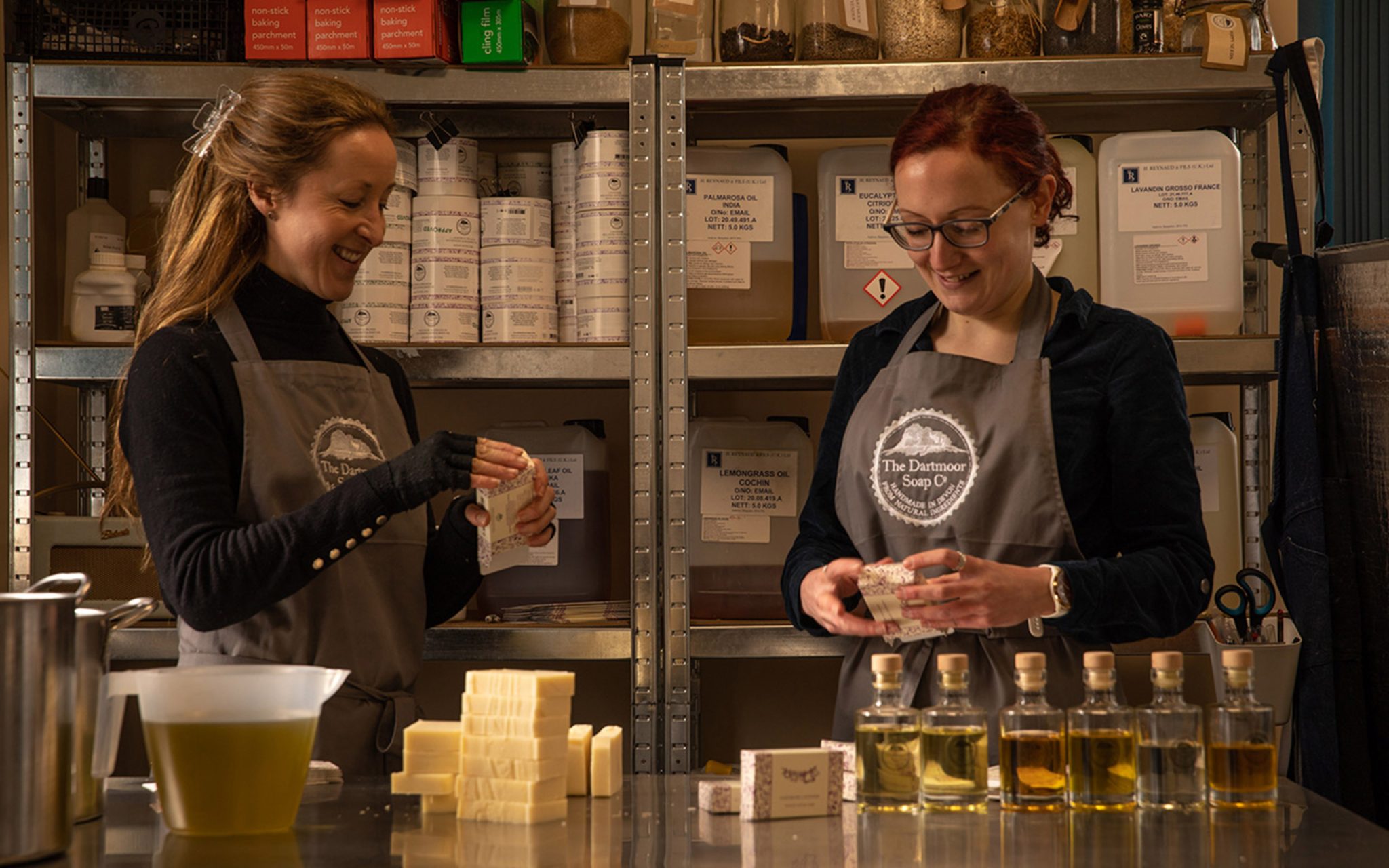 Dartmoor-Soap-Company Award-Winning natural soap and skincare products, handmade using only natural ingredients #We Are Dartmoor. Part of the story commissioned by DNPA celebrating the people who make their livelihoods within the boundaries of Dartmoor National Park.