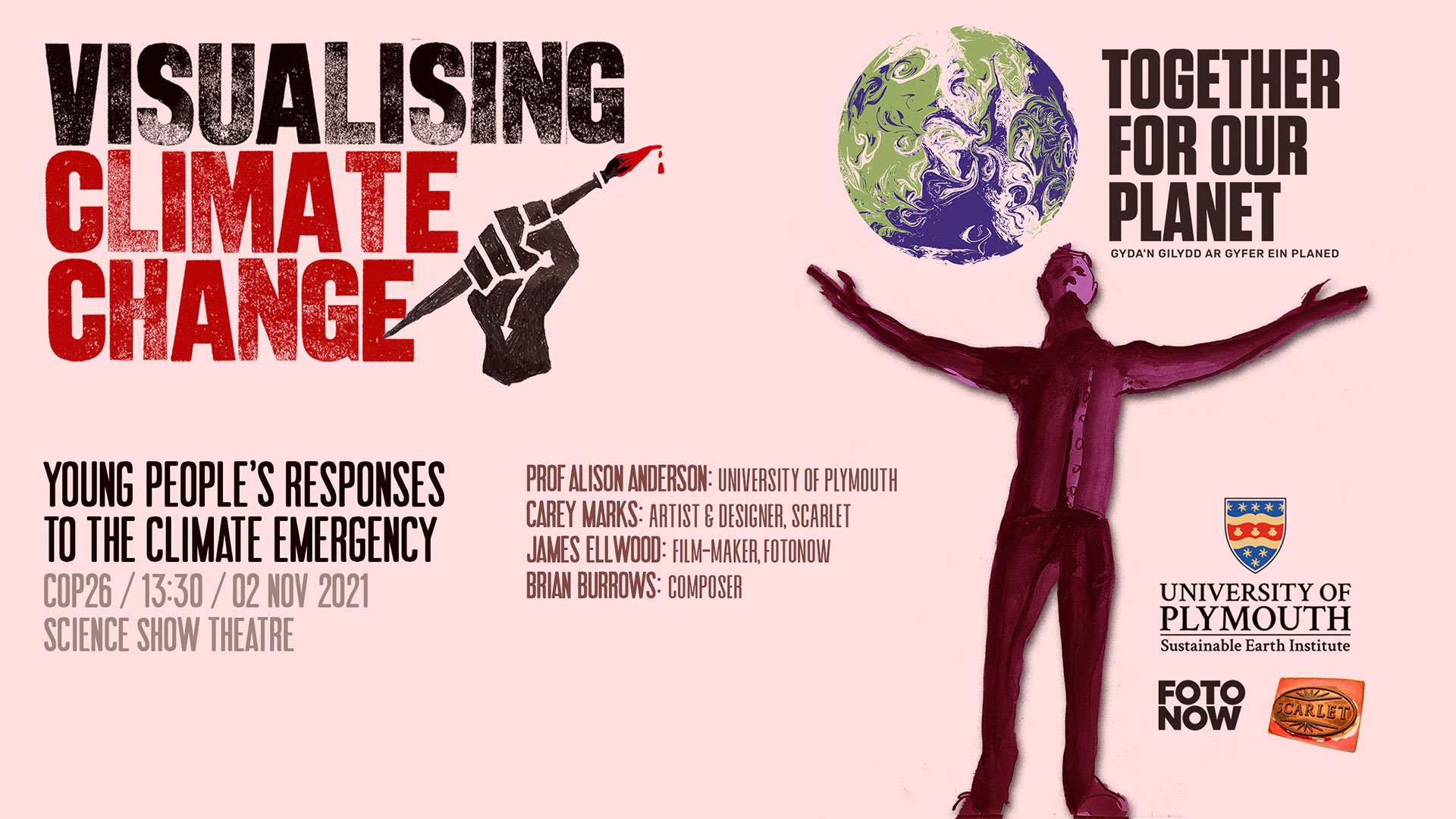 Graphic Design assets for Visualizing Climate: young people’s responses to the climate emergency